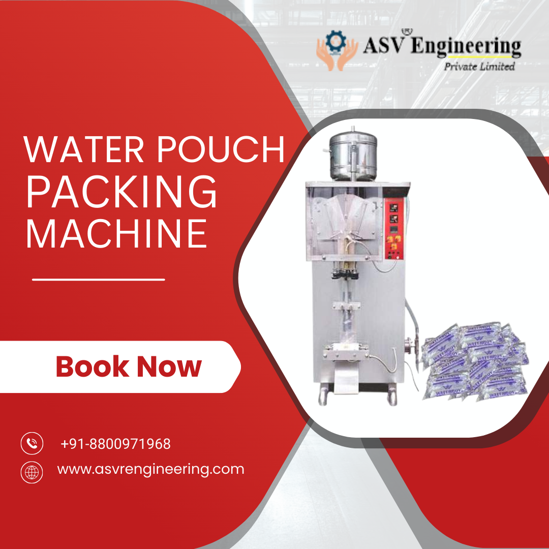 Water Pouch Packing Machine Dealers in India | Best Price & Installation Support